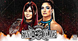 Raque Gonzalez vs Io Shirai NXT TakeOver: Stand and Deliver