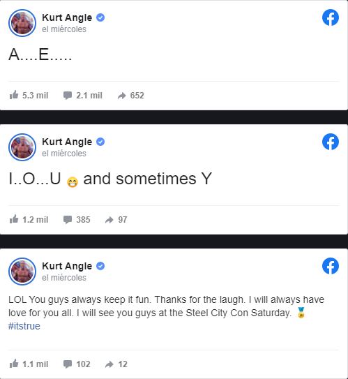 Kurt Angle AEW