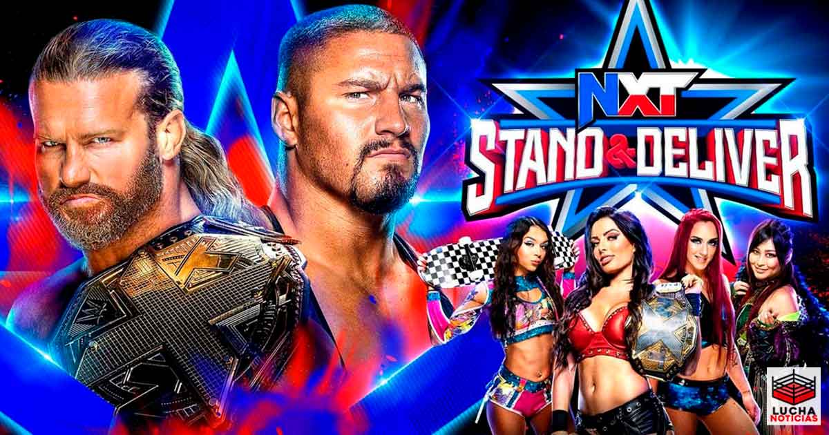 WWE NXT Stand & Deliver en vivo, Cobertura y Resultados 2 de abril