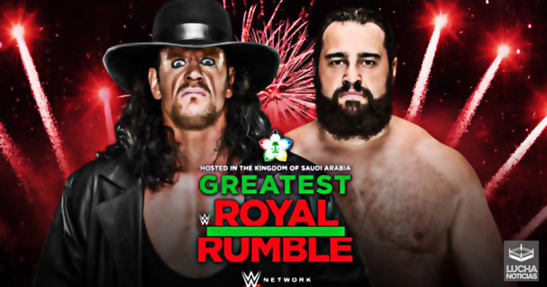 Última Hora: La lucha entre Undertaker y Rusev en ataúd regresa al cartel de The Greatest Royal Rumble