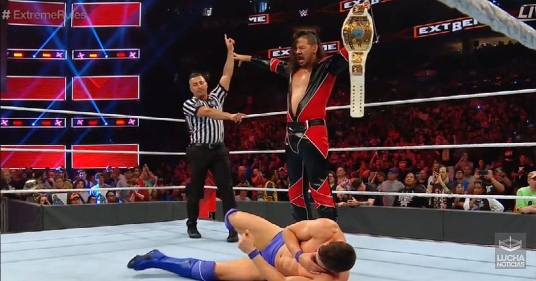 Shinsuke Nakamura nuevo campeón intercontinental