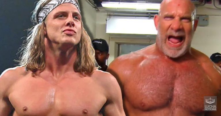 Goldberg discute con Matt Riddle