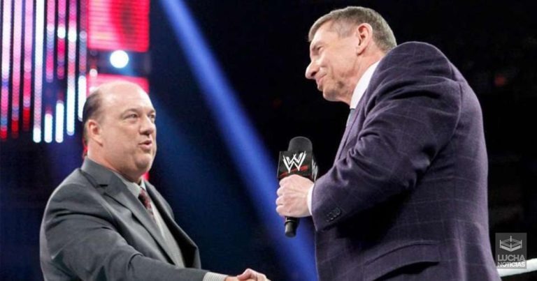 Paul Heyman tiene contento a Vince
