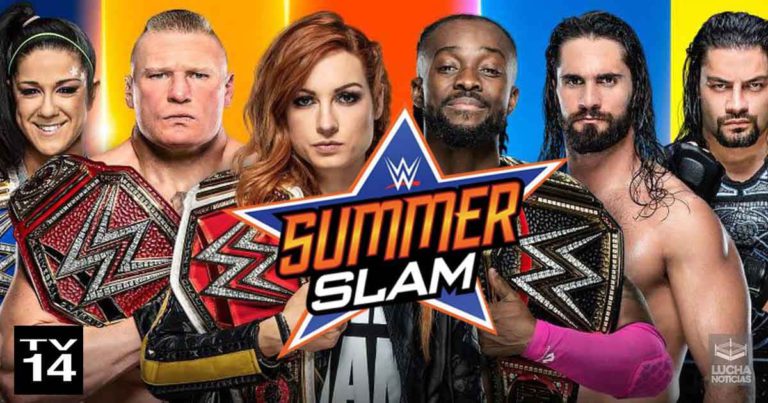 SummerSlam es ahora TV 14