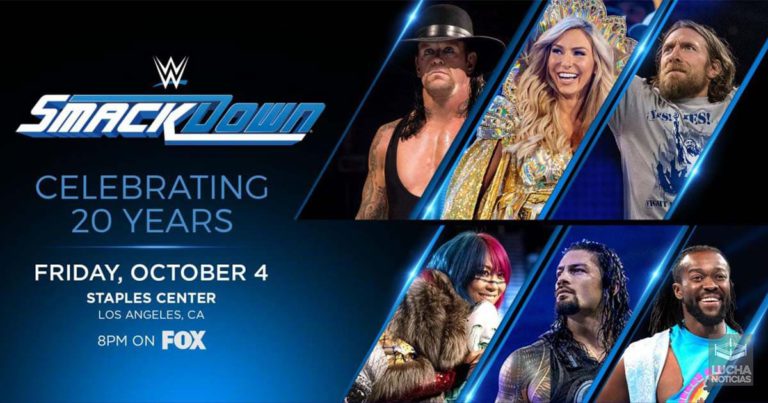 WWE SmackDown Live 20 aniversario