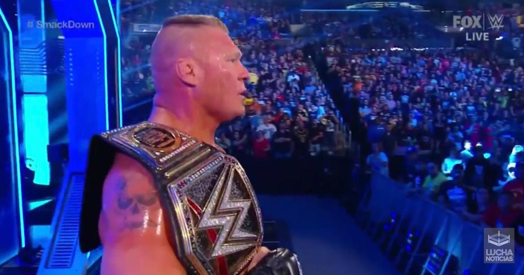 Brock Lesnar nuevo campeón de la WWE