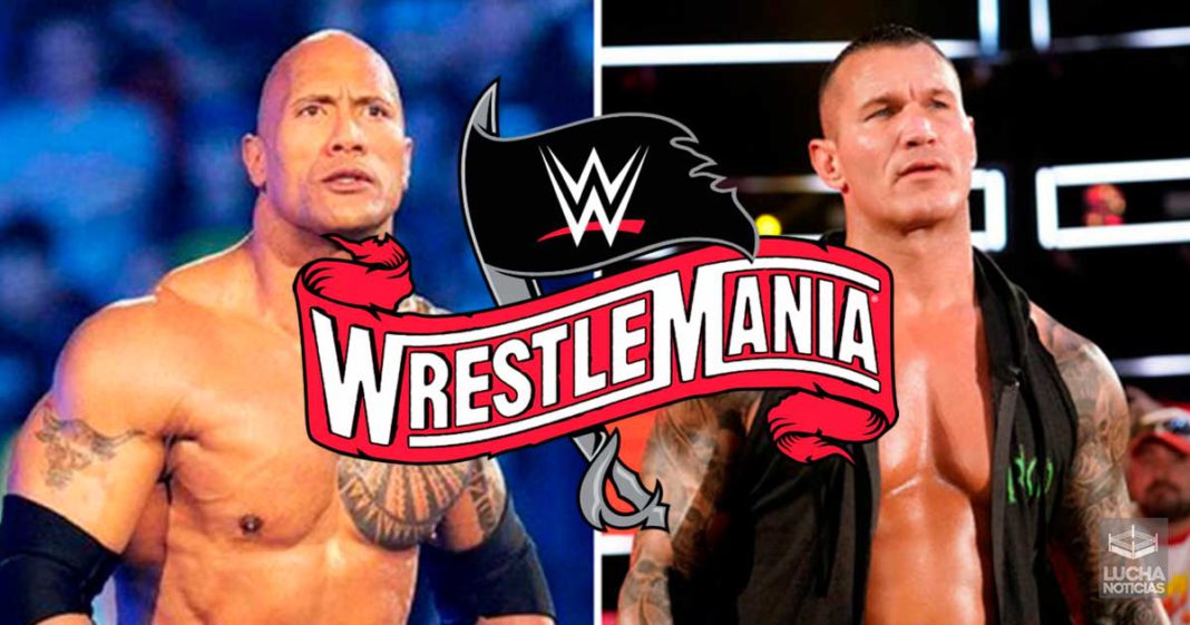Randy Orton reta aThe Rock en WrestleMania 36