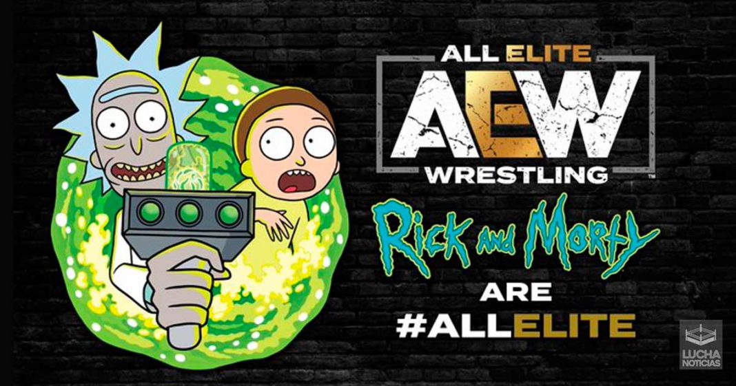 Rick y Morty se unen a All Elite Wrestling