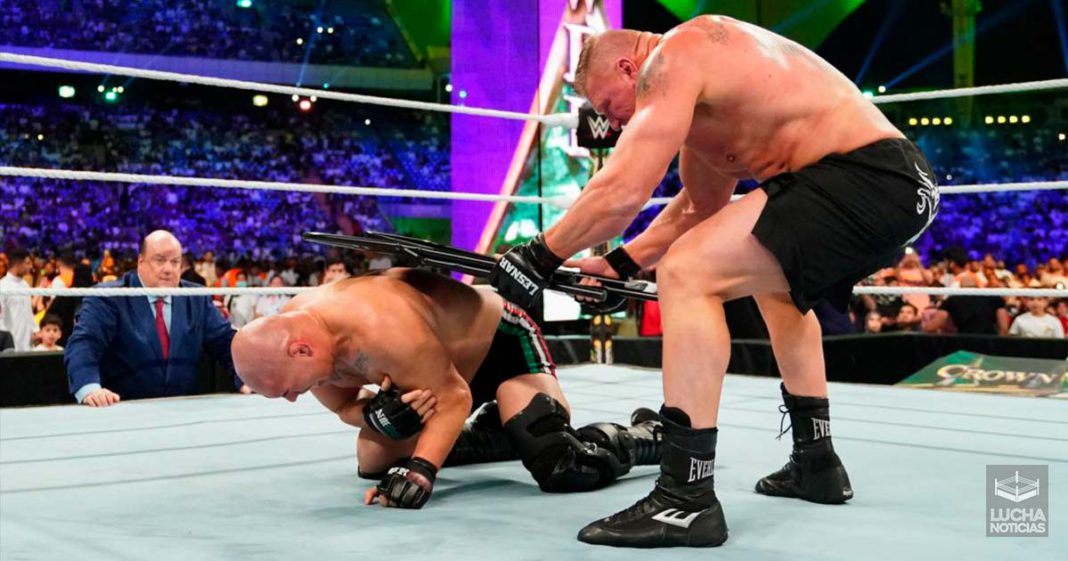 Brock Lesnar por esta razón venció muy rápido a Caín Velásquez