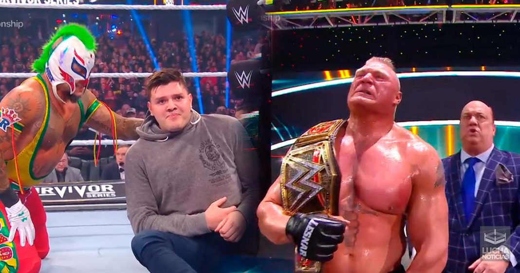 Brock Lesnar retiene el campeonato de la WWE