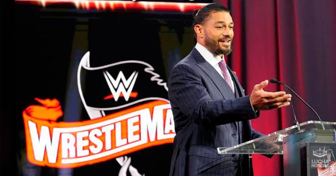 Roman Reigns y su gran empuje en WrestleMania Roman Reigns y su gran empuje en WrestleMania