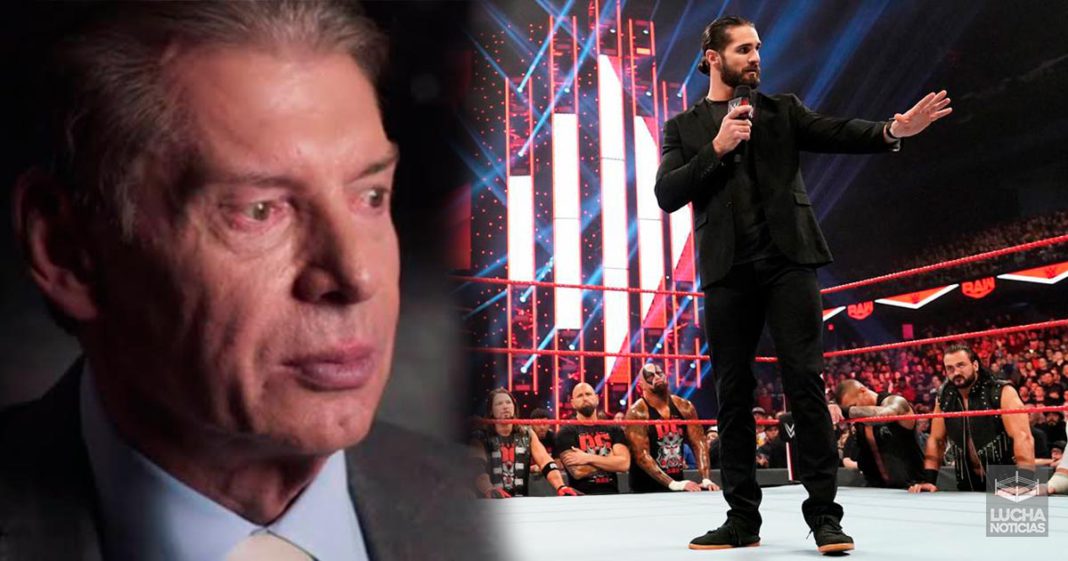 Vince McMahon enojado con Seth Rollins por hablar de CM Punk