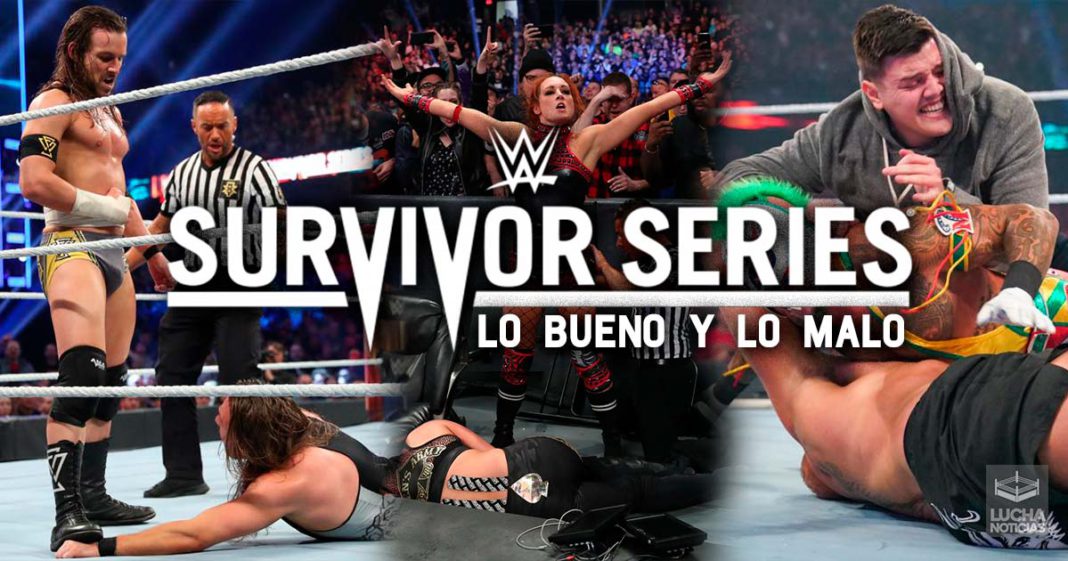 WWE Survivor Series Lo Bueno y Lo Malo del evento