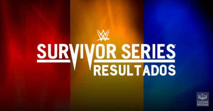 WWE Survivor Series en vivo resultados 24 de noviembre 2019