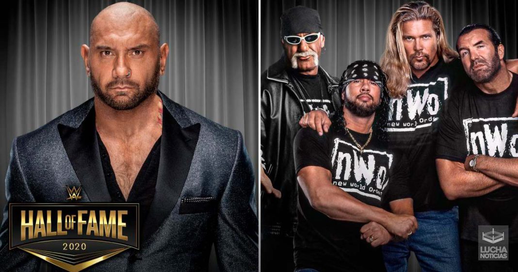 Batista y NWO al salón de la fama de WWE