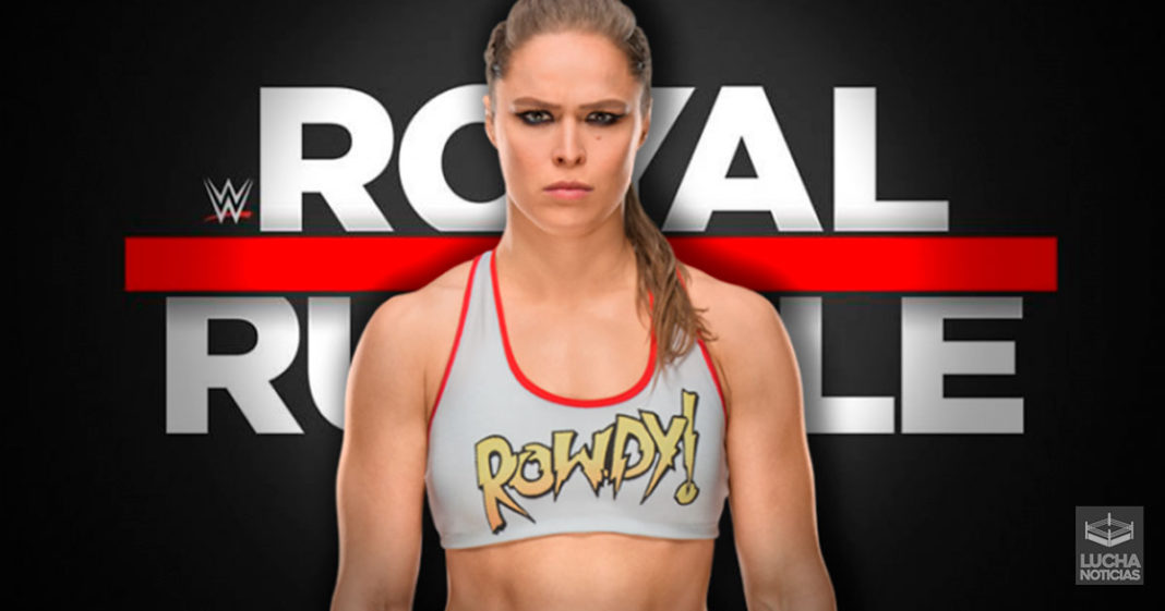 Ronda Rousey favorita a ganar el Royal Rumble 2020