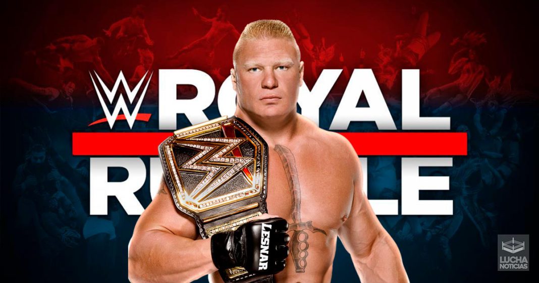 Brock Lesnar estará en el Royal Rumble y pondrá en juego su campeonato