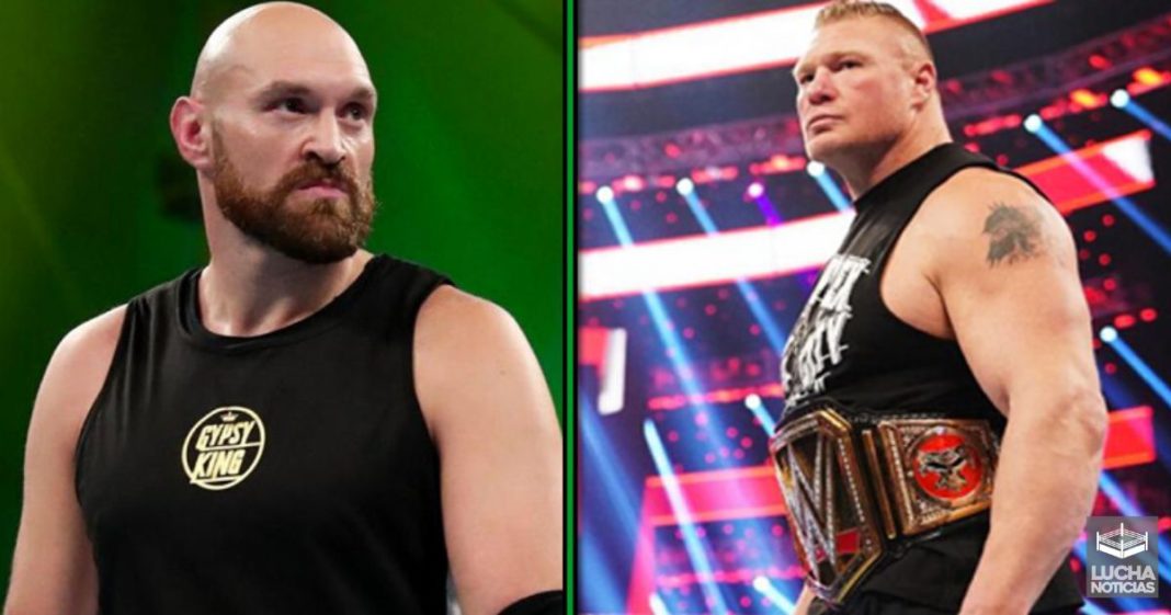 Brock Lesnar no se enfrentará a Tyson Fury en WrestleMania