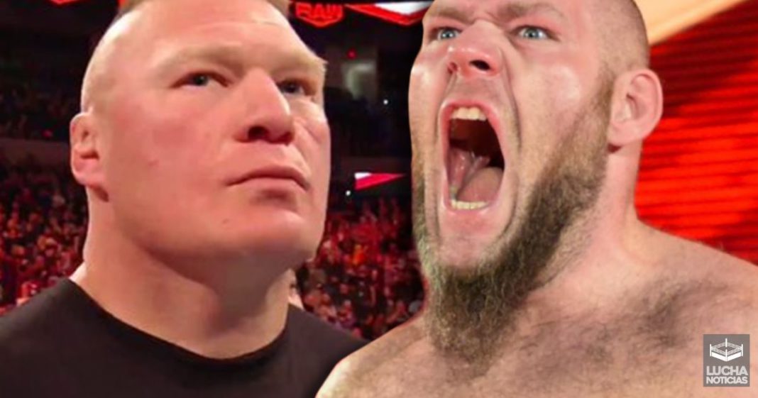 Vince McMahon quería enfrentar a Lars Sullivan contra Brock Lesnar