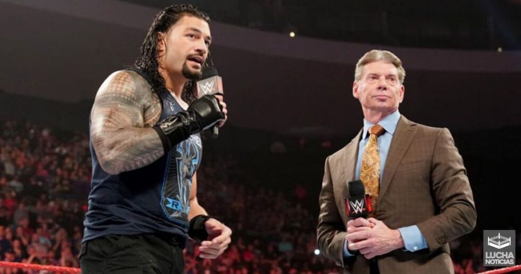 Vince McMahon quiere que Roman Reigns sea el evento estelar de WrestleMania