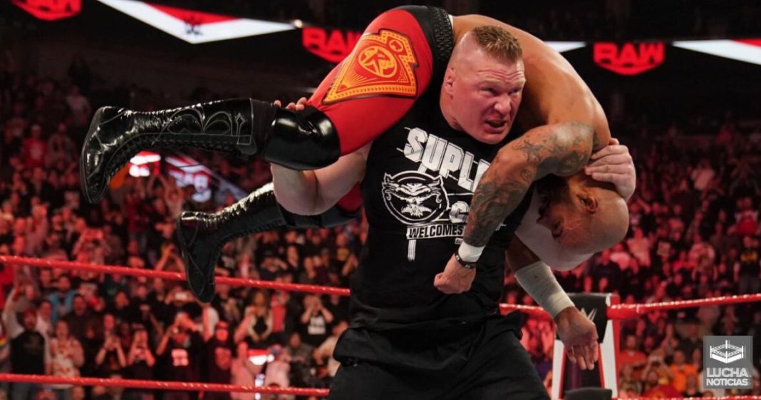 Brock Lesnar está contento de trabajar en RAW