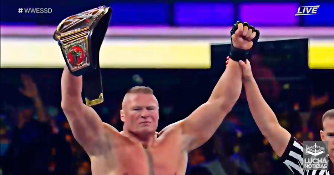 Brock Lesnar vence a Ricochet y va a WrestleMania