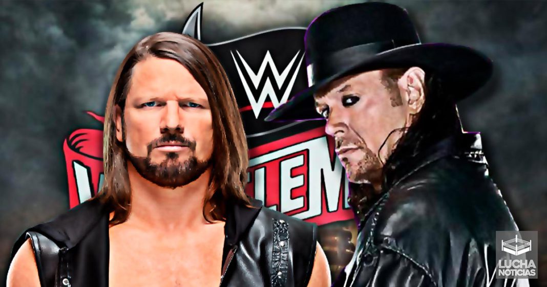 En marzo inicia la rivalidad ente Undertaker y AJ Styles
