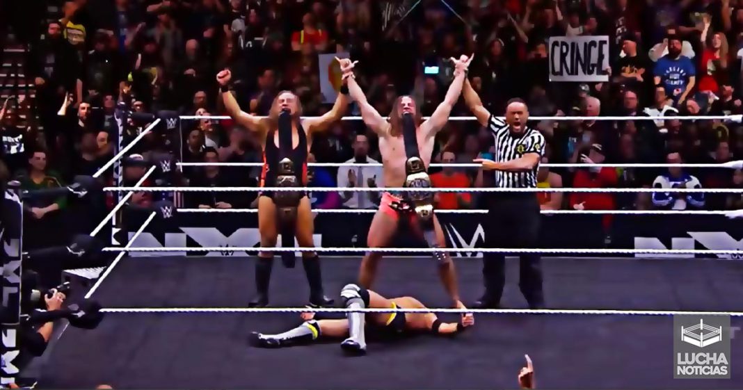 Matt Riddle y Pete Dunne son los nuevos campeones de pareja NXT