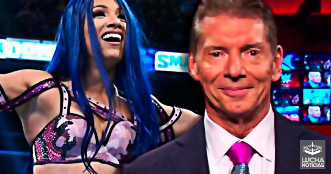 Sasha Banks agradece a Vince McMahon en sus redes sociales