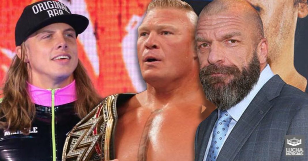 Triple H habla del problema entre Brock Lesnar y Matt Riddle