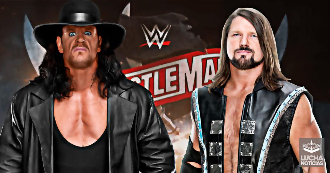 Undertaker vs AJ Styles en WrestleMania