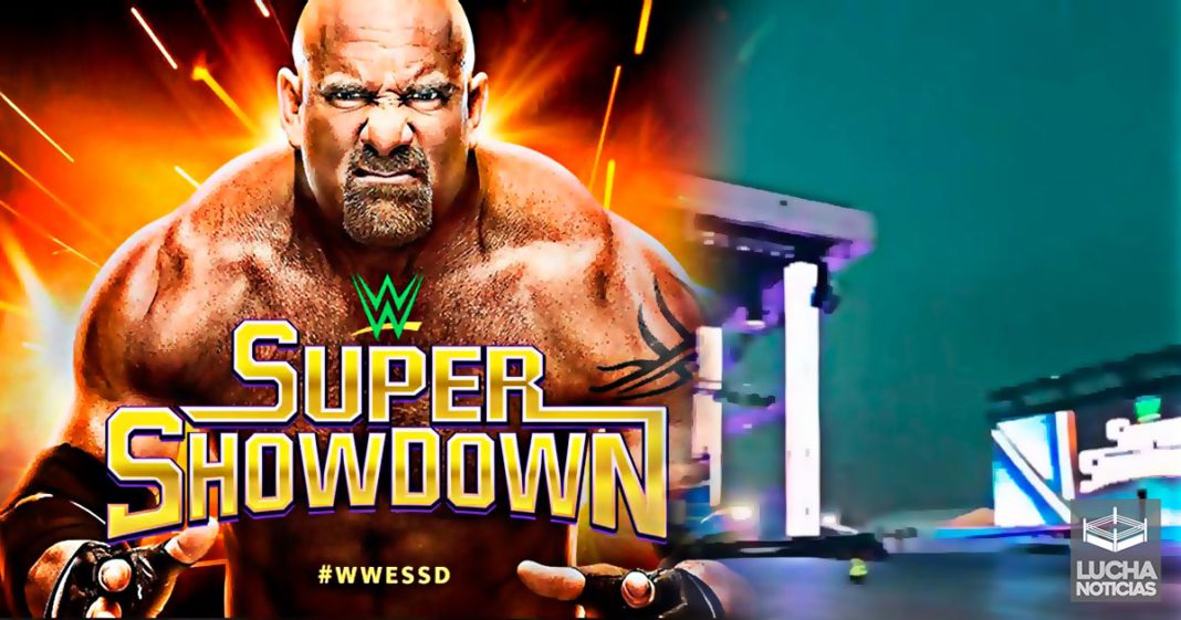 Video del escenario completo de WWE Super ShowDown