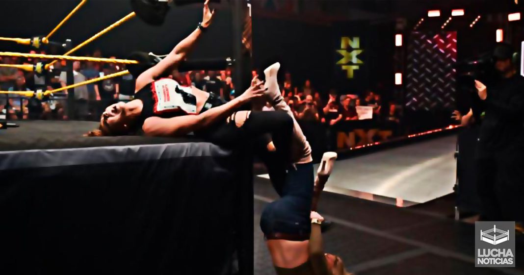 3 superestrellas de WWE se lesionaron ayer en NXT