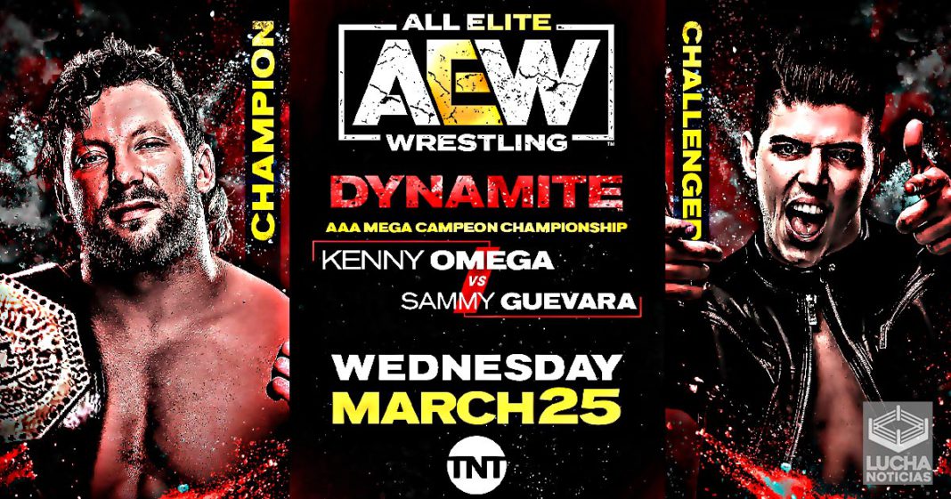 AEW Dynamiate Kenny Omega vs Sammy Guevara por el megacampeonato AAA