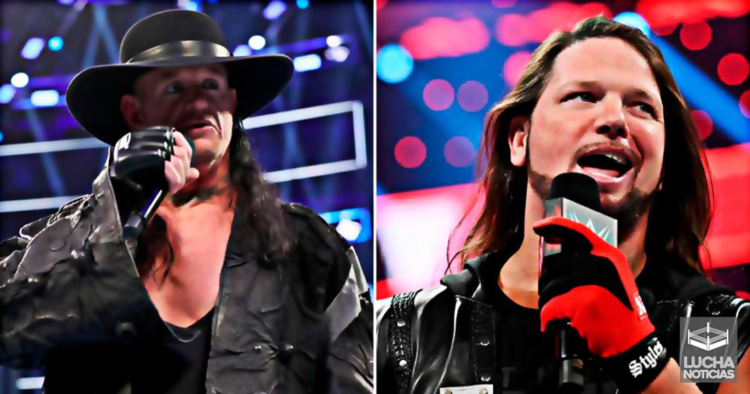 AJ Styles quiere aprender del Undertaker