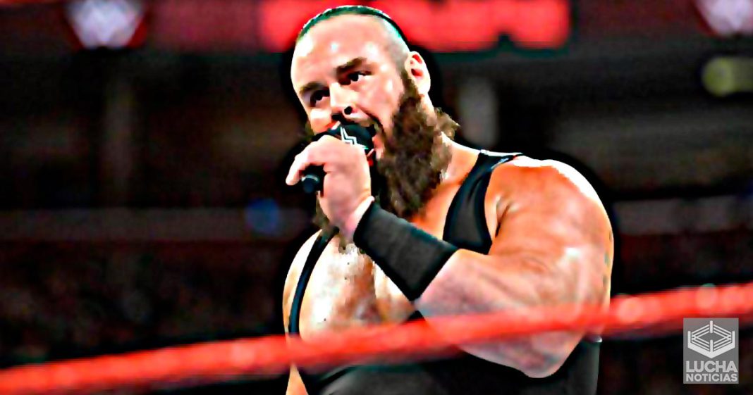 Braun Strowman en pleitro real con estrella de AEW