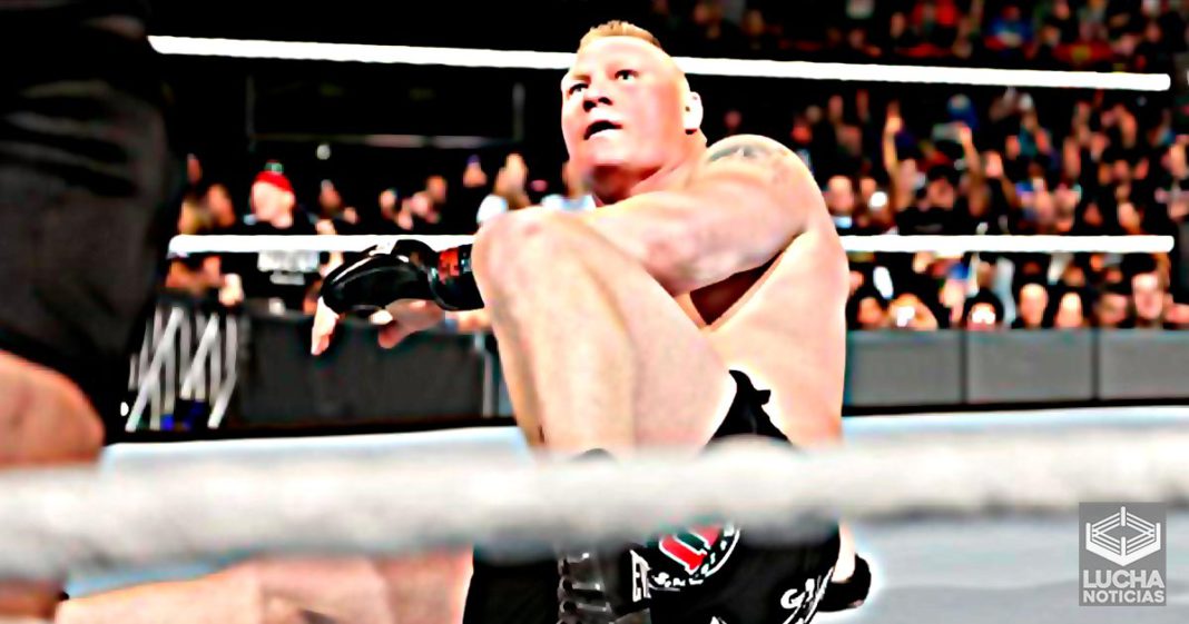 Brock Lesnar recibiría el conteo de tres en WrestleMania