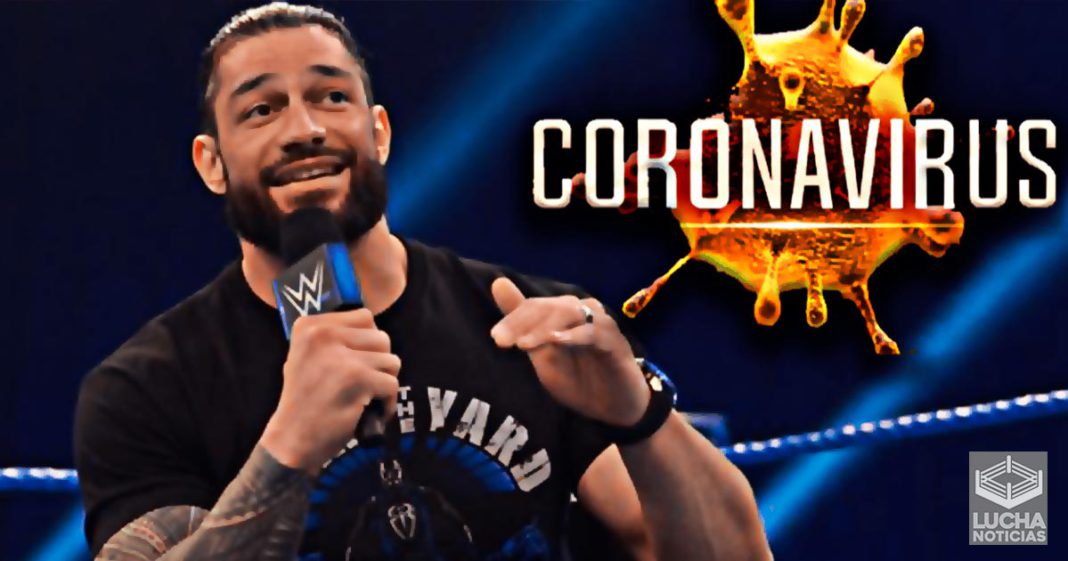 Doctores de WWE monitoreando la salud de Roman Reigns por el coronavirus