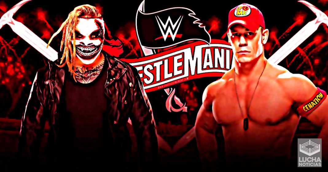John Cena vs Bray Wyatt será grabado como una película en WrestleMania 36
