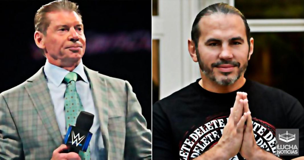 Matt Hardy revela lo que tiene que hacer WWE para que regrese