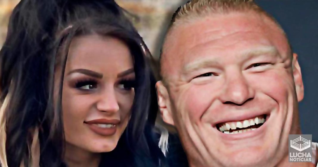 Paige dice que Brock Lesnar es una persona muy dulce