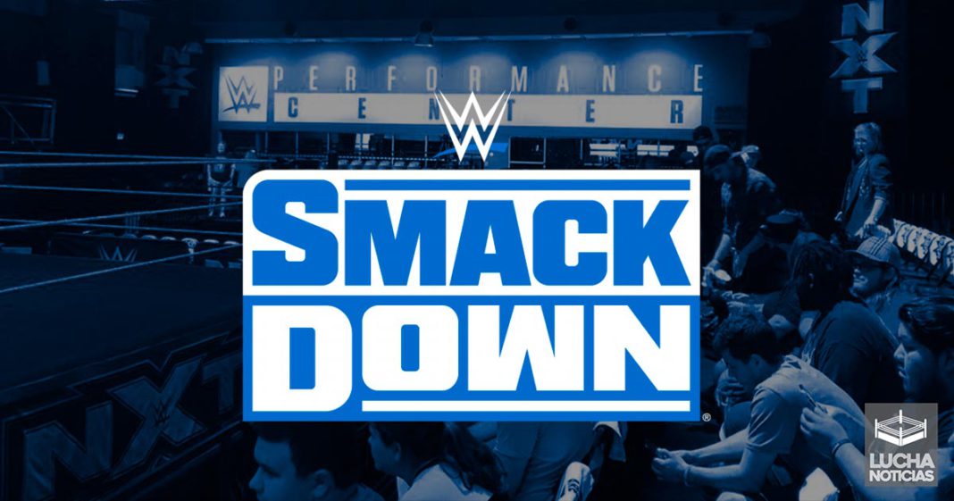 SmackDown se realizará sin público este viernes desde el performance center