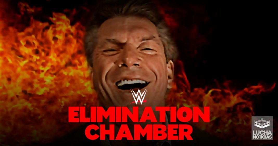 Superestrellas enojadas en backstage por cambios en Elimination Chamber