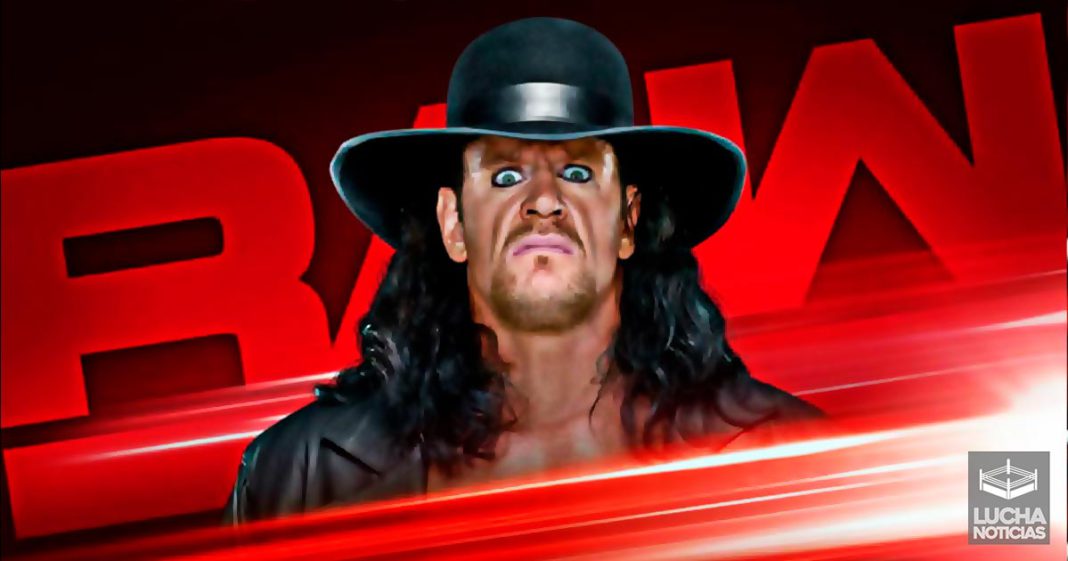 Undertaker está en el backstaga de RAW y podría aparecer esta noche