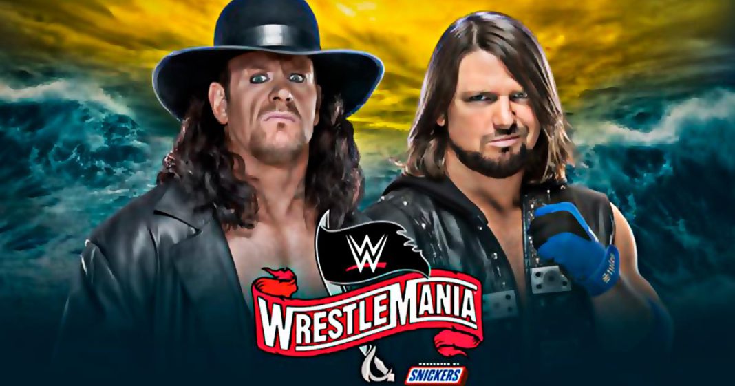 Undertaker vs AJ Styles en WrestleMania 36 confirmado