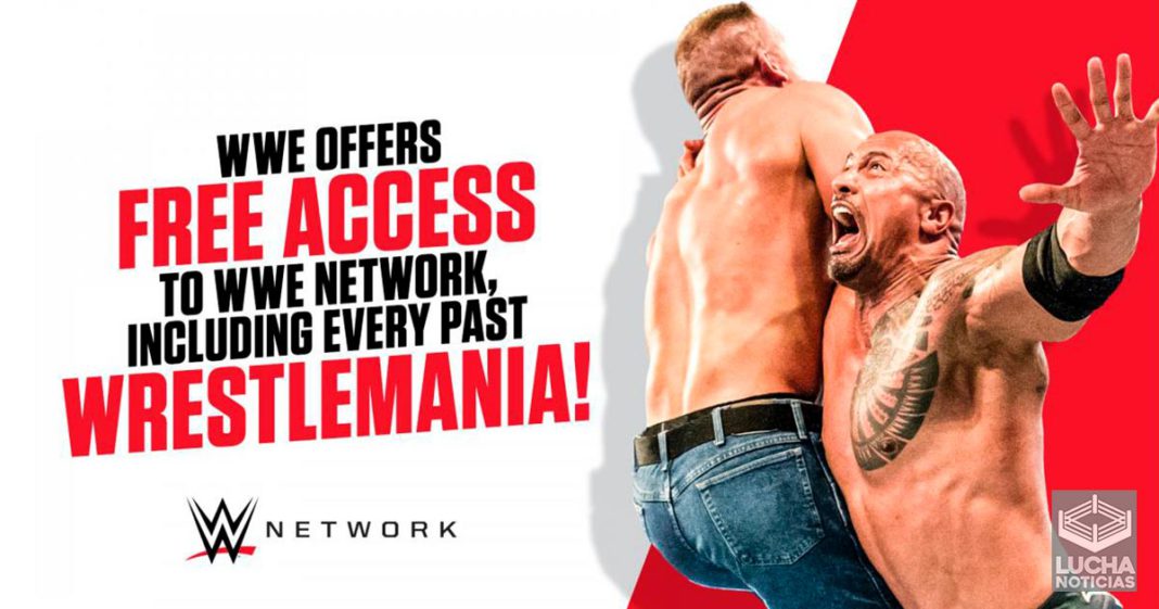 WWE Network es totalmente gratis