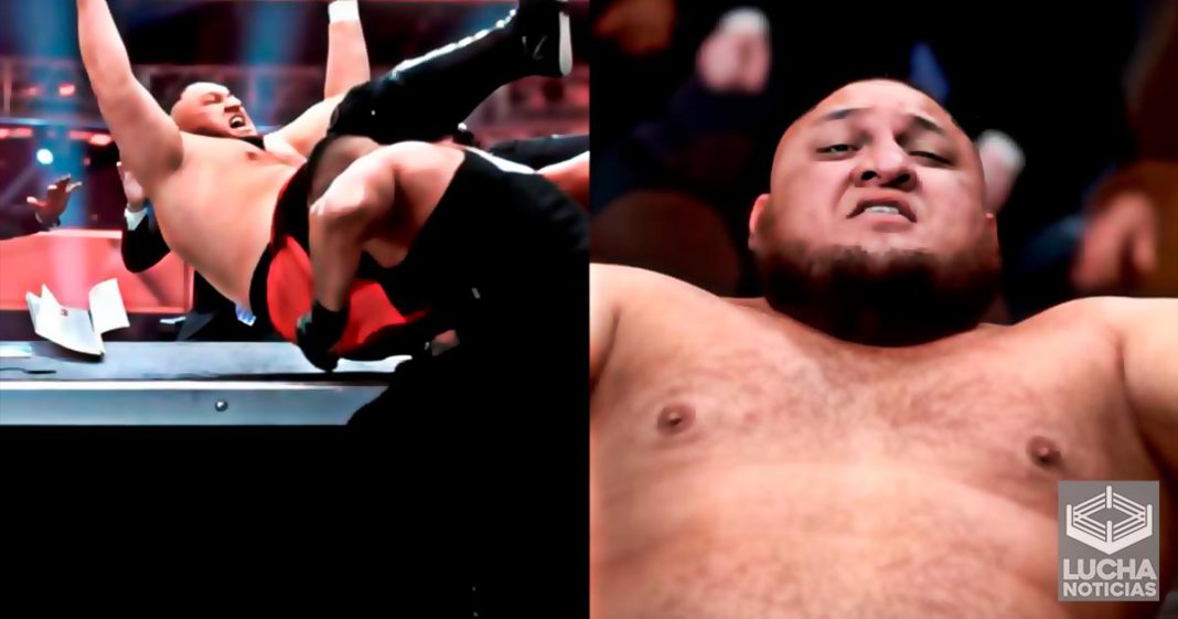 WWE publica el comercial donde Samoa Joe se lesiona