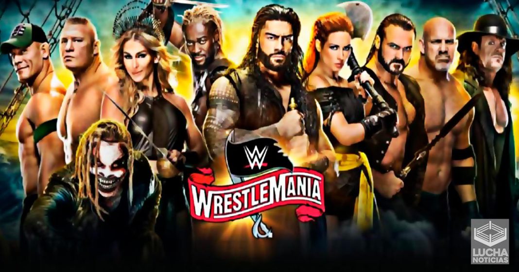WrestleMania 36 será grabado en los próximos días