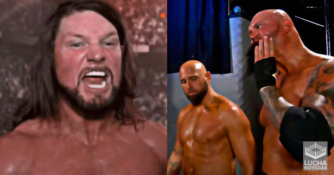 AJ Styles rompe el silencio y habla del despido de Gallows y Anderson