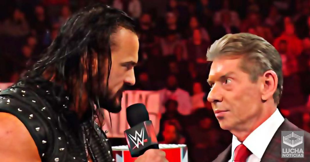 Esto pasó entre Vince McMahon y Drew McIntyre luego de WrestleMania 36 salió del aire